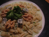 Gnocchetti con gorgonzola e noci. Clicca per ingrandire.